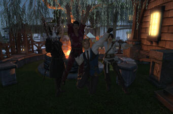 George (The Snake), Kahl Orl, Ashen Mountain, Felix Ren and Vandrian Eiyuu